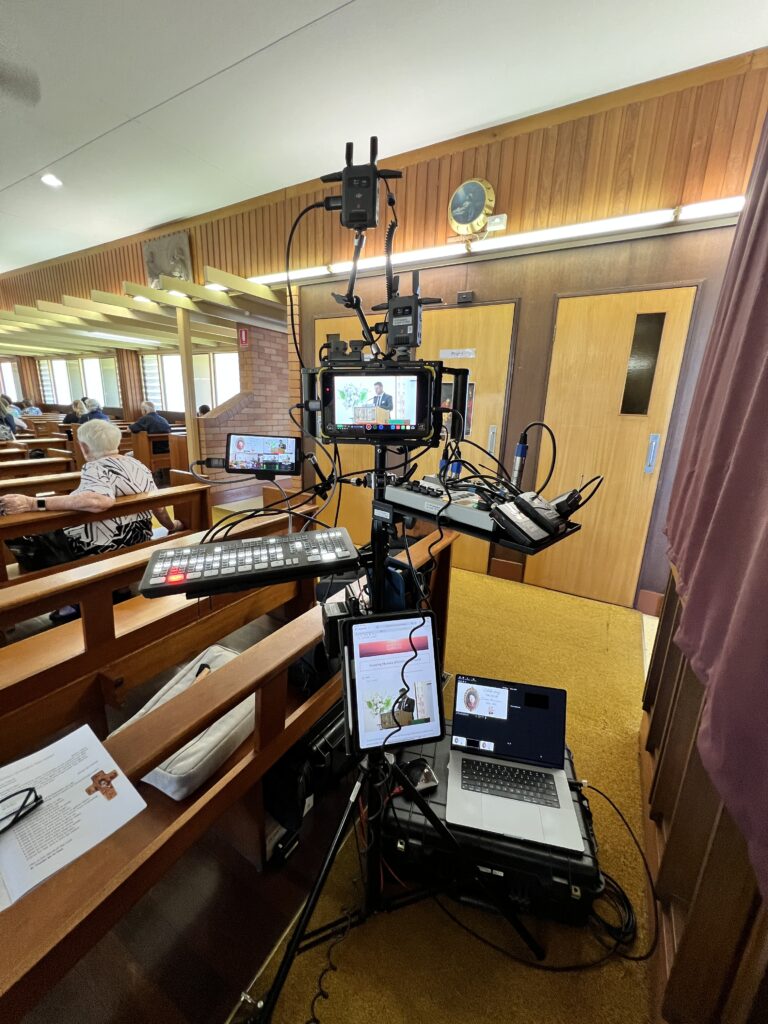 How to Live Stream a Funeral: Our 2 x Camera Setup 5 2025 01 17 10.19.04